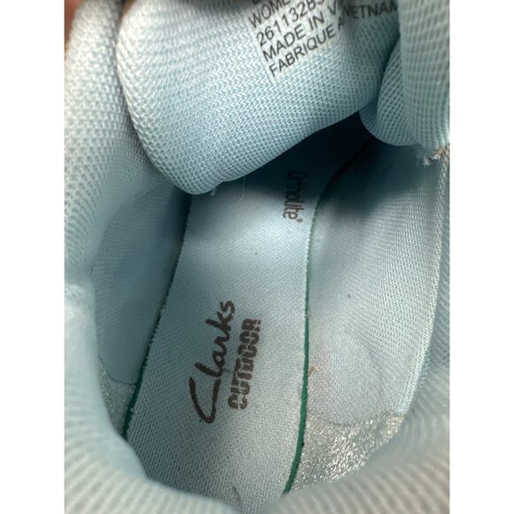 Clarks Outlay Hiking Boots Women’s 8 EU 39 Brown Leather Textile Outdoor Trail - Picture 7 of 10